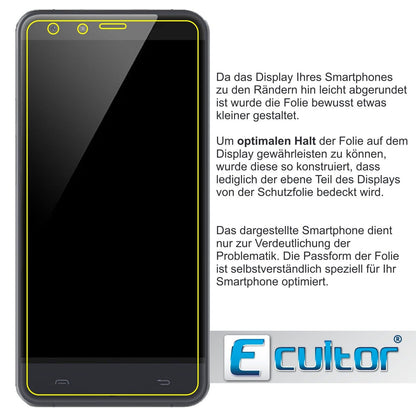 Dünne und klare Folie passend zugeschnitten für Galaxy S3 mini i8190 Samsung