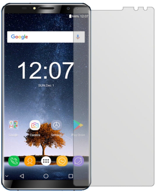 Matte Displayschutzfolie von dipos passend für Oukitel K6, präziser Zuschnitt und blasenfrei montiert