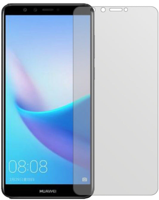 Matte Displayschutzfolie von dipos passend für Huawei Enjoy 8e, präziser Zuschnitt und blasenfrei montiert