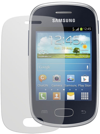 2x Schutzfolie matt für Galaxy Star S5280 Samsung Display-Schutzfolie