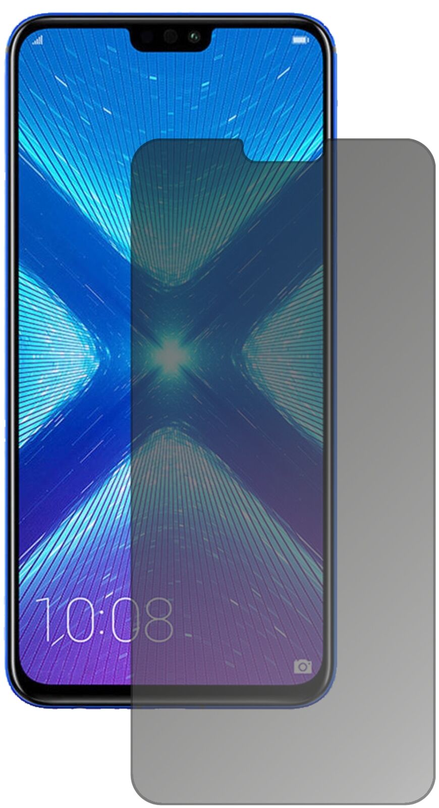 Blickschutzfolie für Honor 8X matt Schutzfolie Privacy