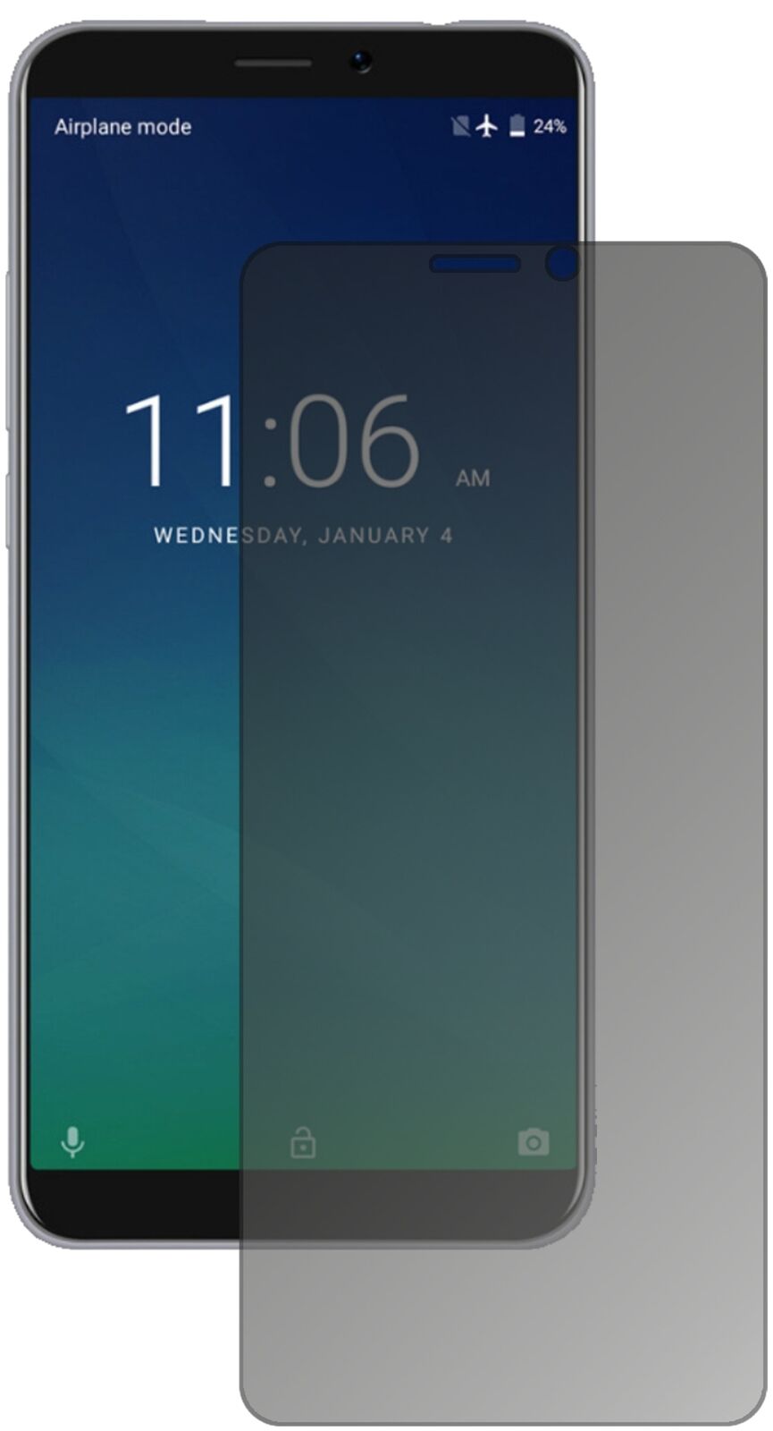 Matte Privacy Screen Protector for KEECOO P11