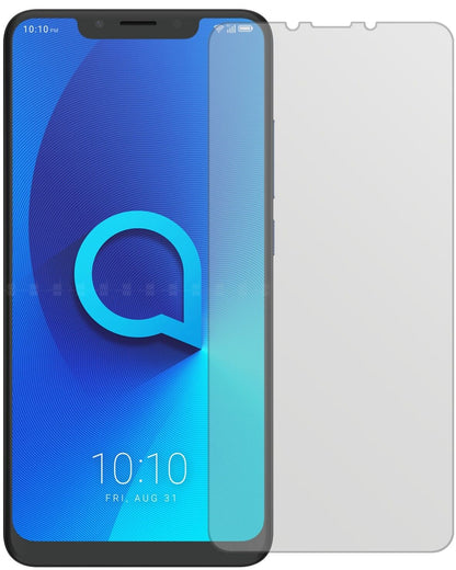 Matte Displayschutzfolie von dipos passend für Alcatel 5V, präziser Zuschnitt und blasenfrei montiert