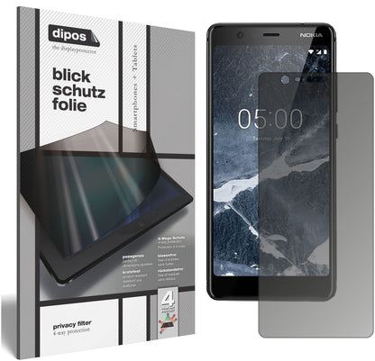 Blickschutzfolie für Nokia 46027 matt Schutzfolie Privacy
