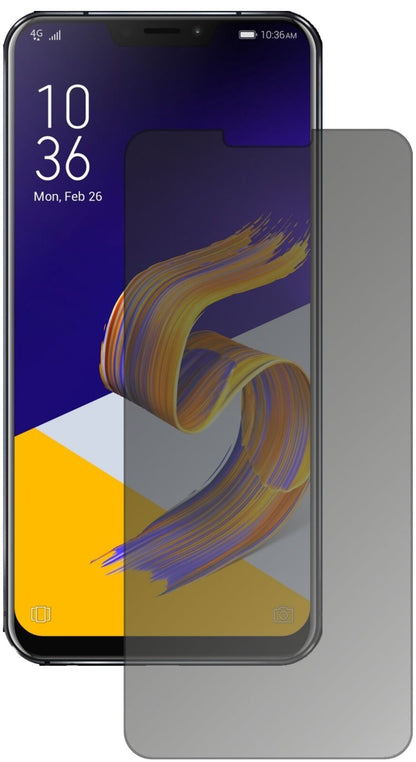Blickschutzfolie von dipos passend für Asus Zenfone 5 ZE620KL, präziser Zuschnitt und blasenfrei montiert