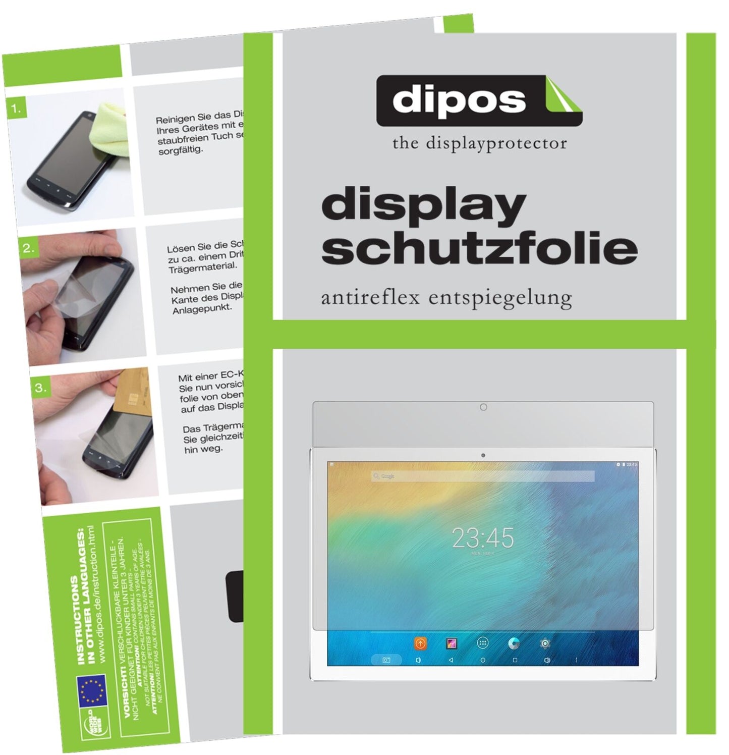 1x Schutzfolie matt für Teclast P10 10.1 Zoll Display-Schutzfolie