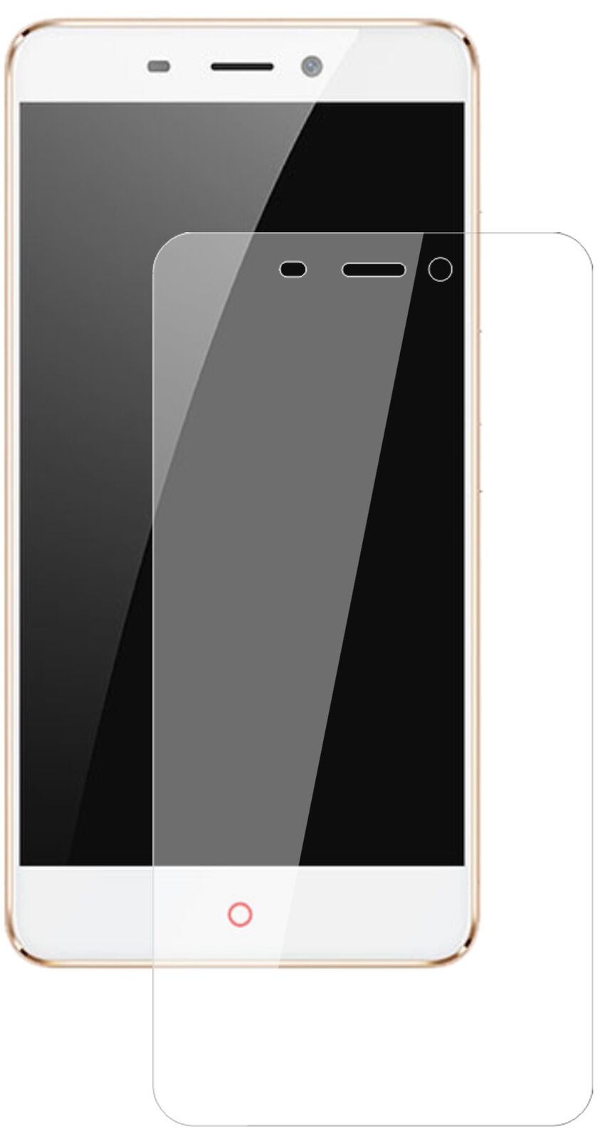1x 9H Schutzfolie für ZTE Nubia N1 Panzerfolie
