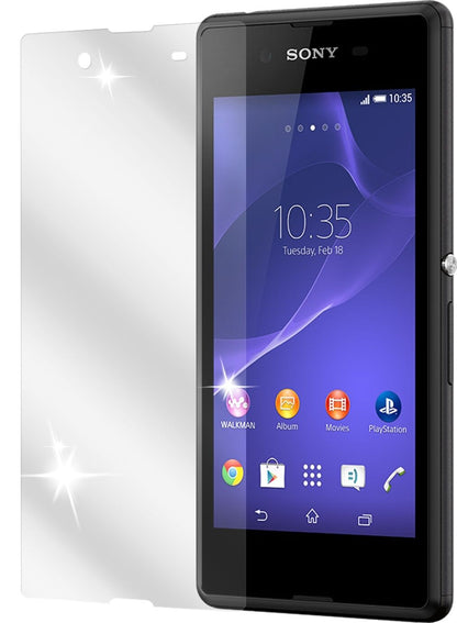 6x Schutzfolie klar für Xperia E3 Sony Display-Schutzfolie