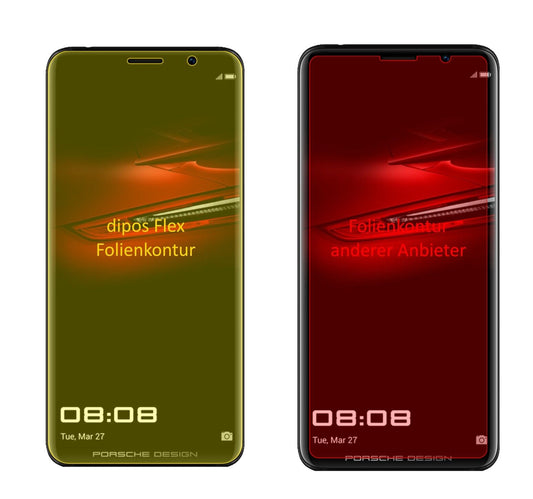 2x 3D Full Cover Screen Protector for Huawei Mate RS Porsche Design