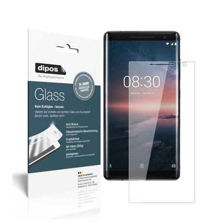 1x 9H Screen Protector for Nokia 8 Sirocco