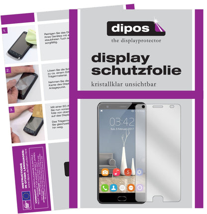 1x Schutzfolie klar für Oukitel OK6000 Plus Display-Schutzfolie