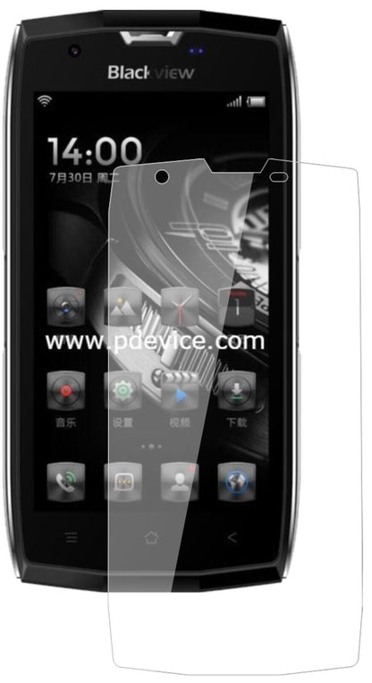 1x 9H Screen Protector for Blackview BV7000 Pro Tempered Glass