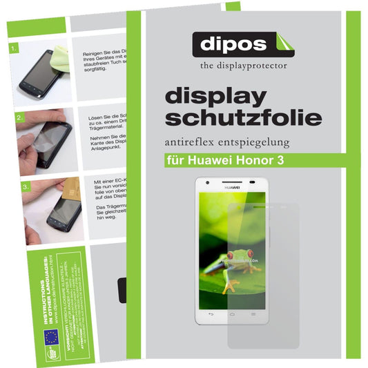dipos 2x Matte Screen Protector for Huawei Honor 3