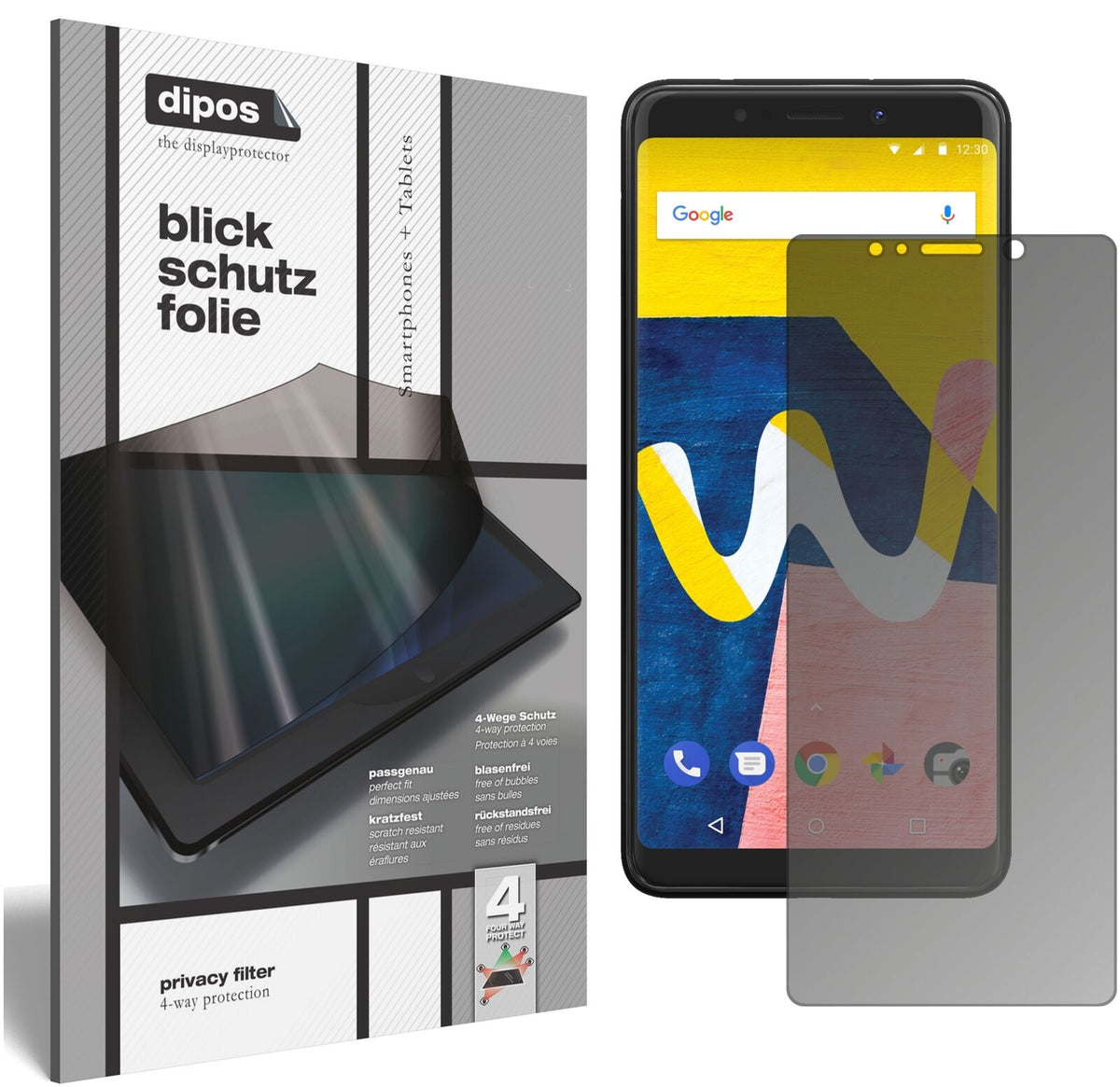 Matte Privacy Screen Protector for Wiko View Lite