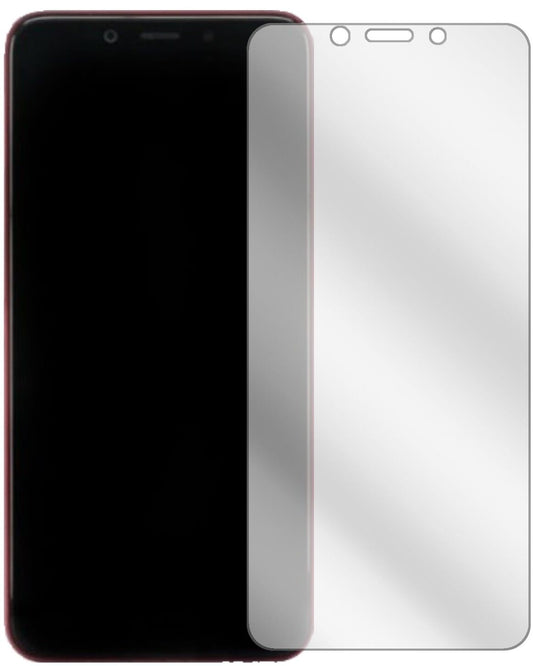 Klare Displayschutzfolie von dipos passend für Xiaomi Mi A2, präziser Zuschnitt und blasenfrei montiert