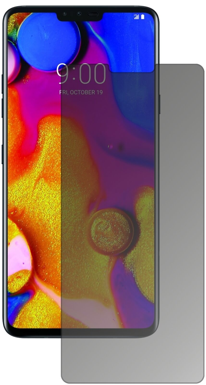 Blickschutzfolie für LG V40 ThinQ matt Schutzfolie Privacy