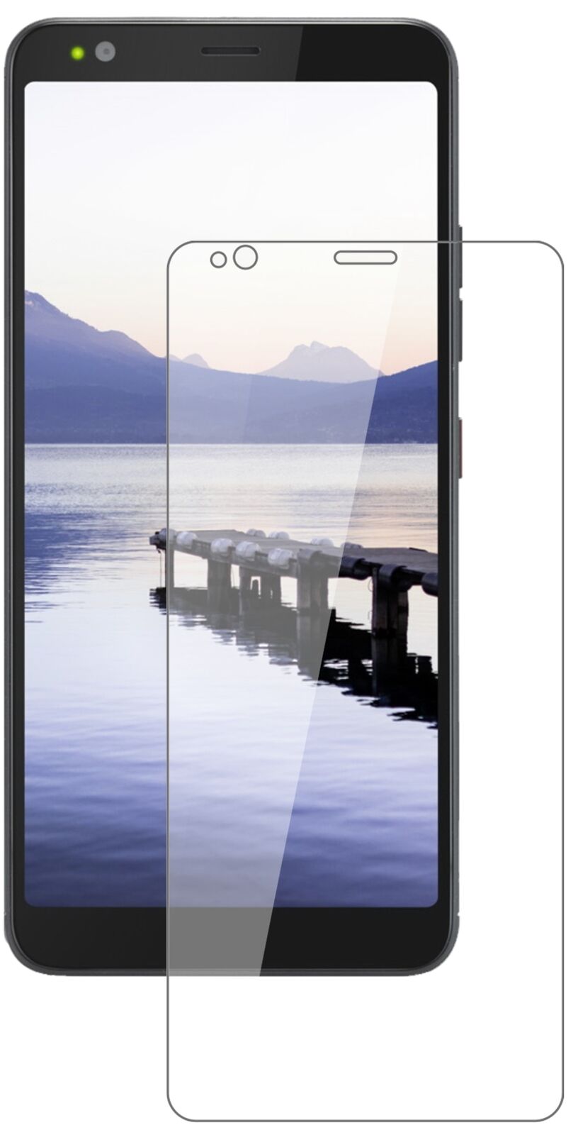 1x 9H Schutzfolie für Gigaset GS370 Plus Panzerfolie