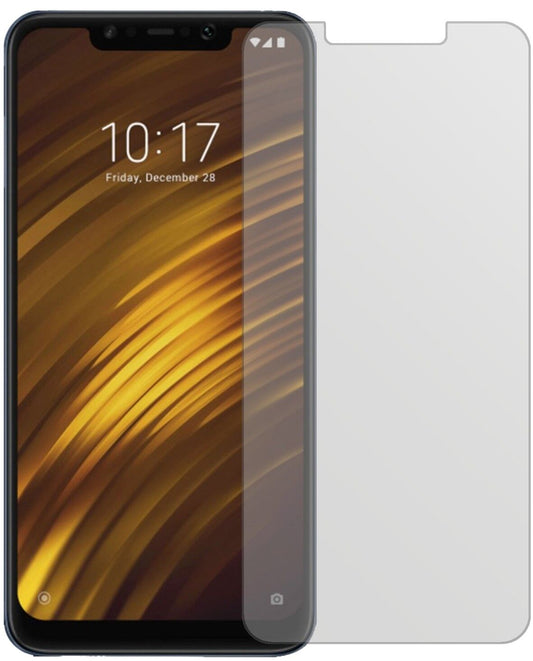 Matte Displayschutzfolie von dipos passend für Xiaomi Pocophone F1, präziser Zuschnitt und blasenfrei montiert