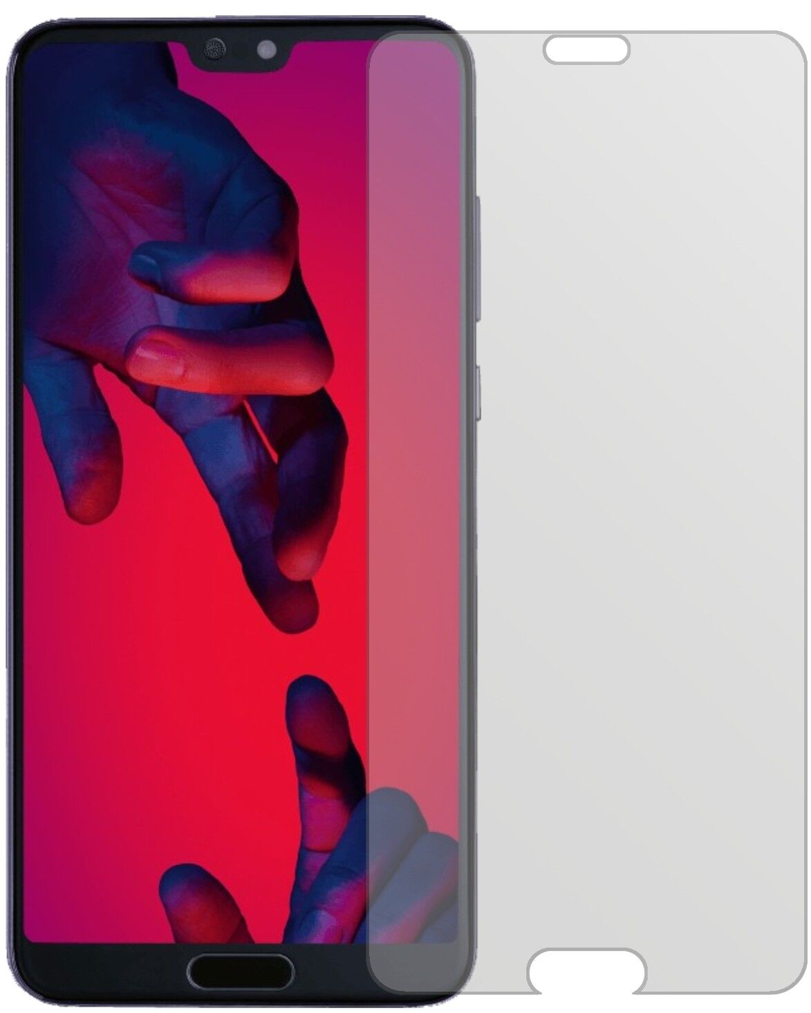 1x Schutzfolie matt für Huawei P20 Display-Schutzfolie