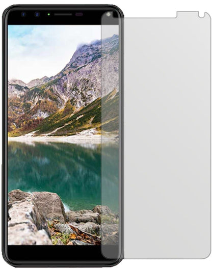 Matte Displayschutzfolie von dipos passend für Cherry Mobile Flare S6 Plus, präziser Zuschnitt und blasenfrei montiert