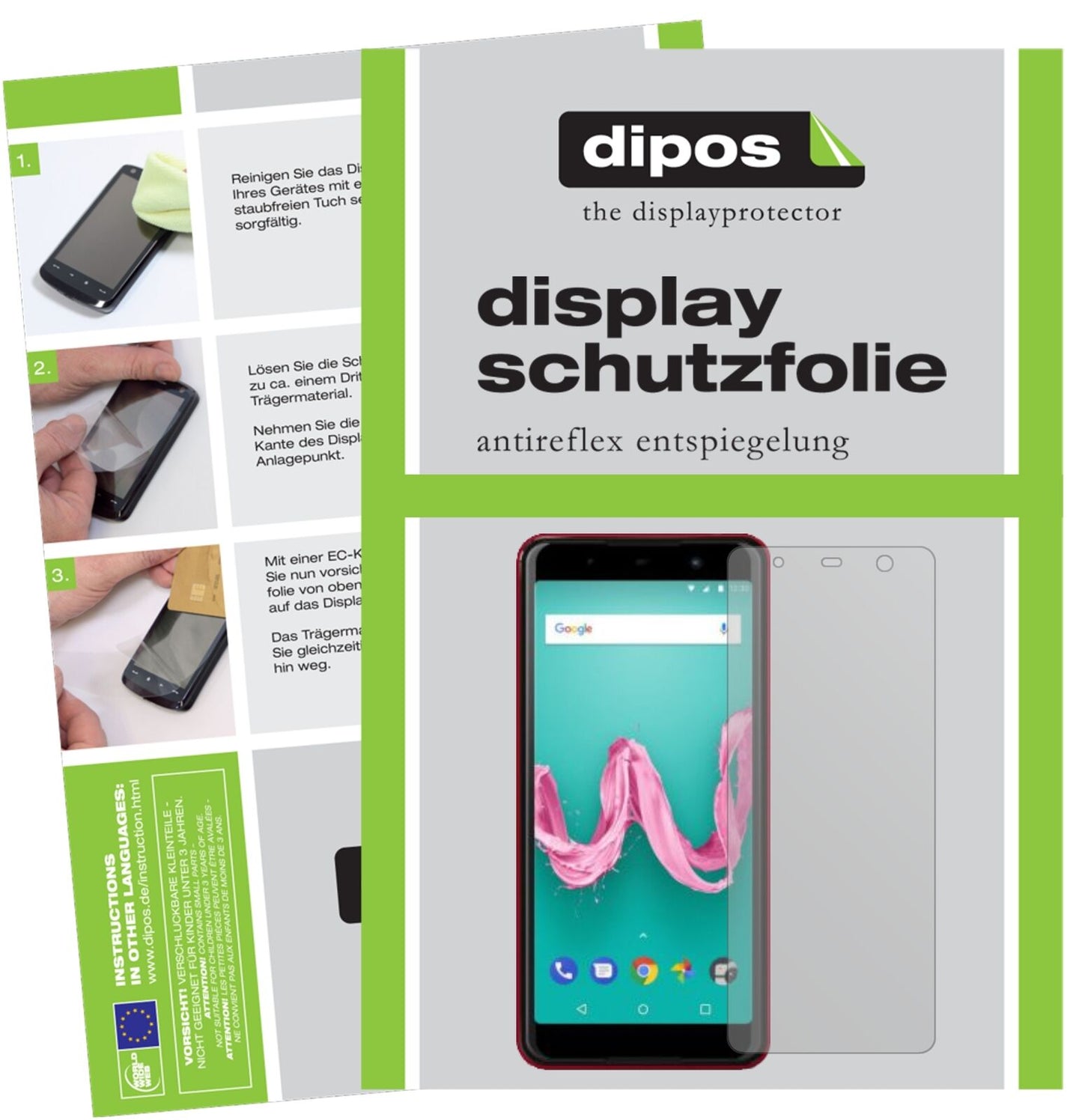 1x Schutzfolie matt für Wiko Lenny 5 Display-Schutzfolie
