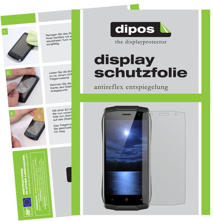1x Schutzfolie matt für Homtom Zoji Z6 Display-Schutzfolie