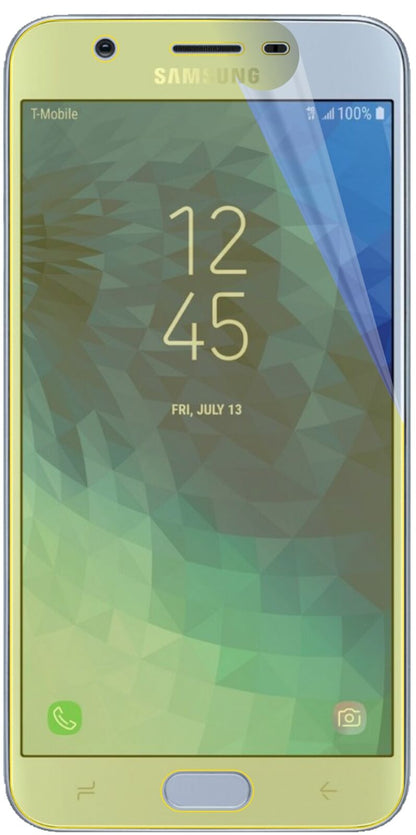 2x 3D Full Cover Schutzfolie für Samsung Galaxy J7 Star