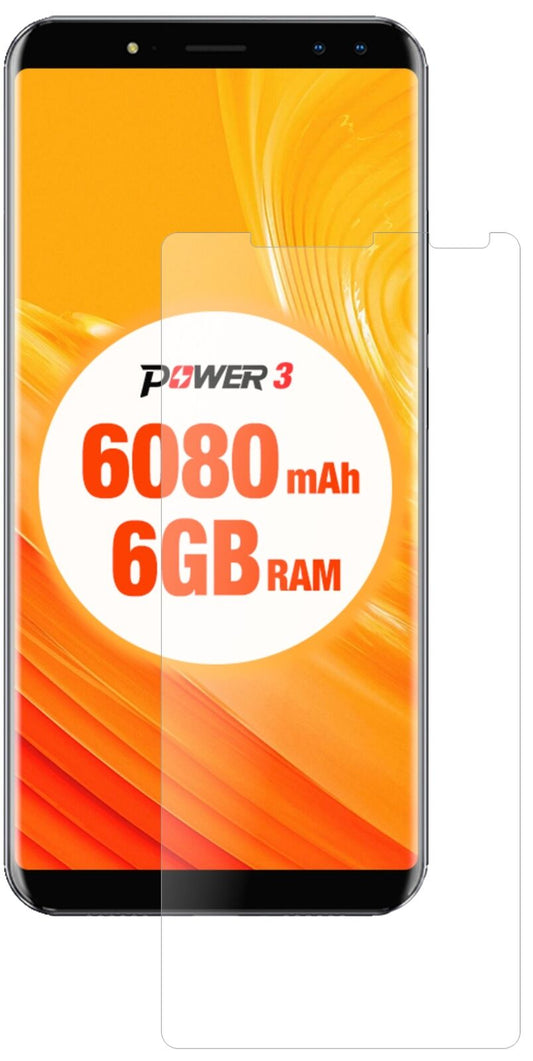1x 9H Matte Screen Protector for Ulefone Power 3