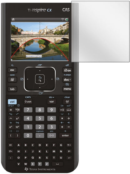 1x Schutzfolie klar für Texas Instruments TI Nspire CX Taschenrechner Display-Schutzfolie