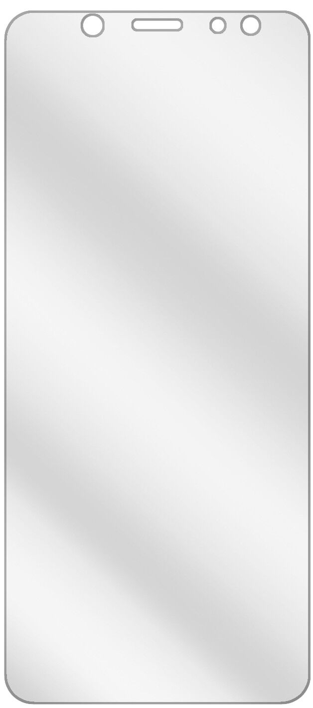 1x Schutzfolie klar für Samsung Galaxy A6 Plus (2018) Display-Schutzfolie