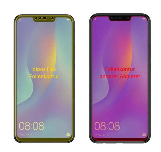 2x 3D Full Cover Screen Protector for Huawei P Smart Plus