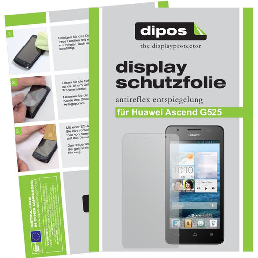 dipos 2x Matte Screen Protector for Huawei Ascend G525
