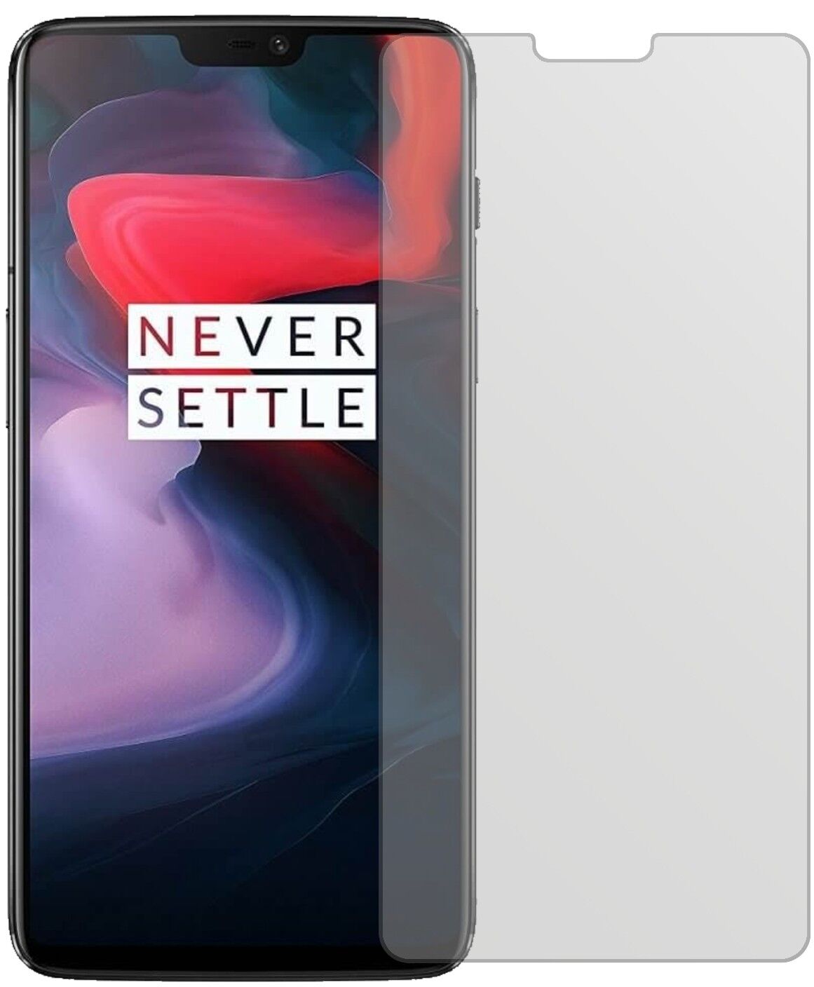 5x Schutzfolie matt für OnePlus 6 Display-Schutzfolie