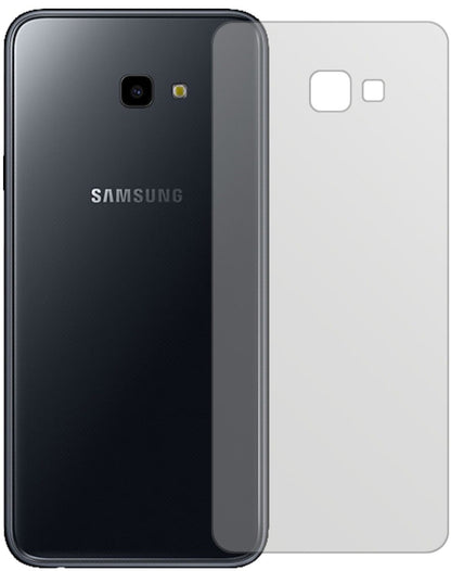 5x Schutzfolie matt für Samsung Galaxy J4 Plus (2018) Rückseite Display-Schutzfolie