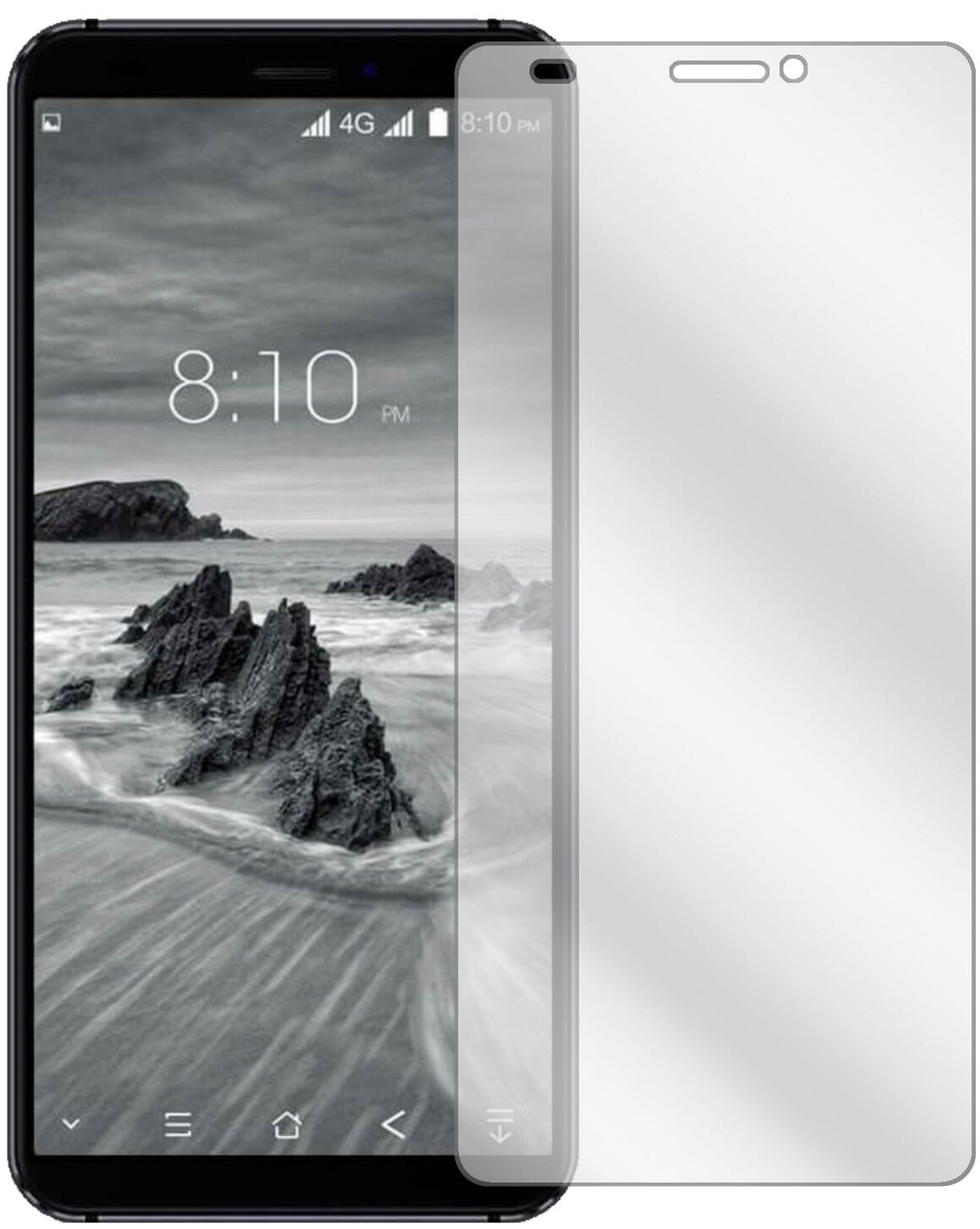 1x Schutzfolie klar für Blackview S6 Display-Schutzfolie