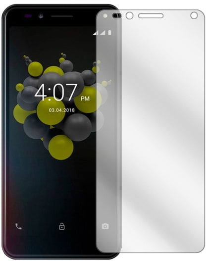 Klare Displayschutzfolie von dipos passend für Allview A9 Plus, präziser Zuschnitt und blasenfrei montiert