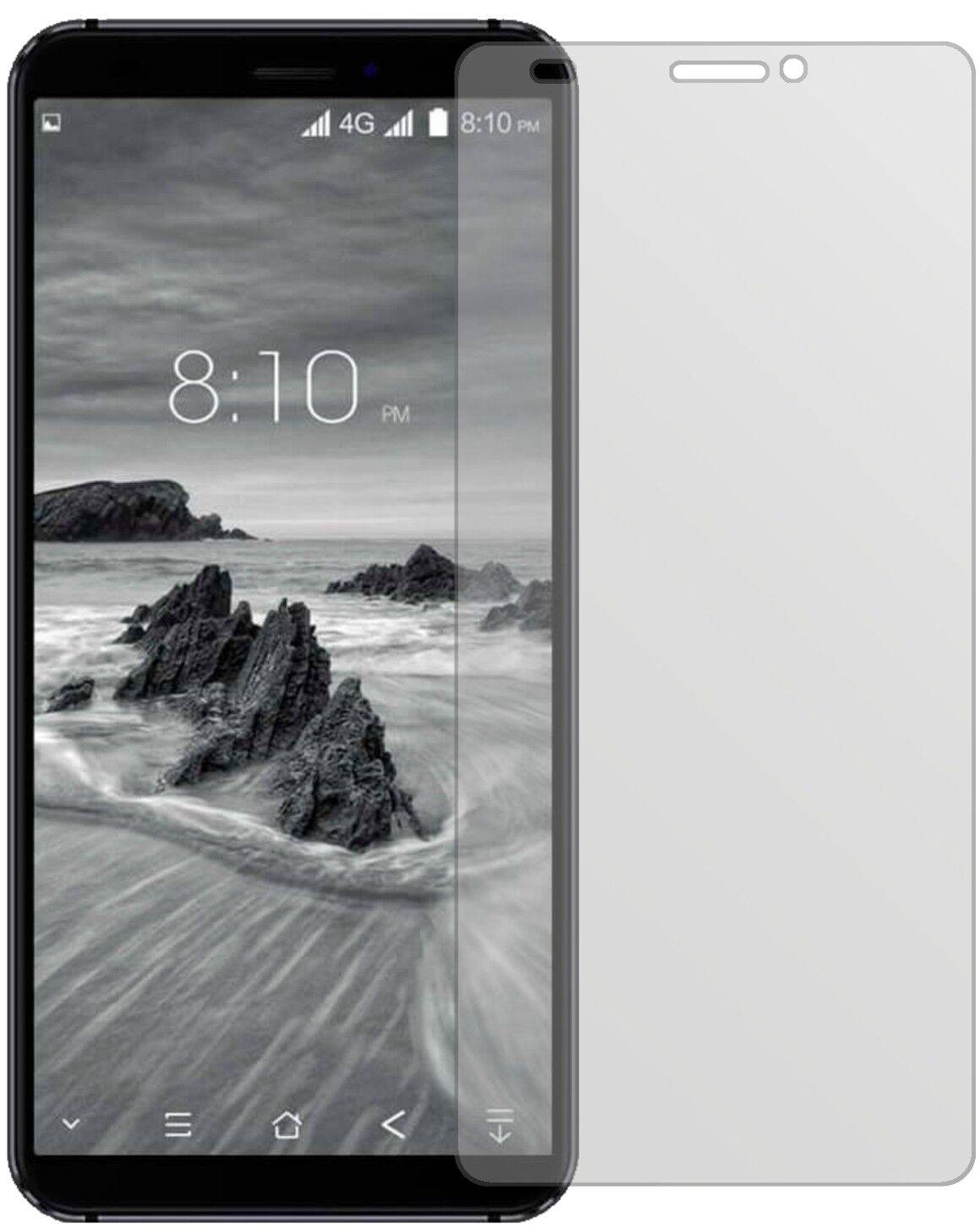 5x Schutzfolie matt für Blackview S6 Display-Schutzfolie