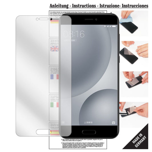 6x Screen Protector clear for Xiaomi Mi 5c Display Protection Film