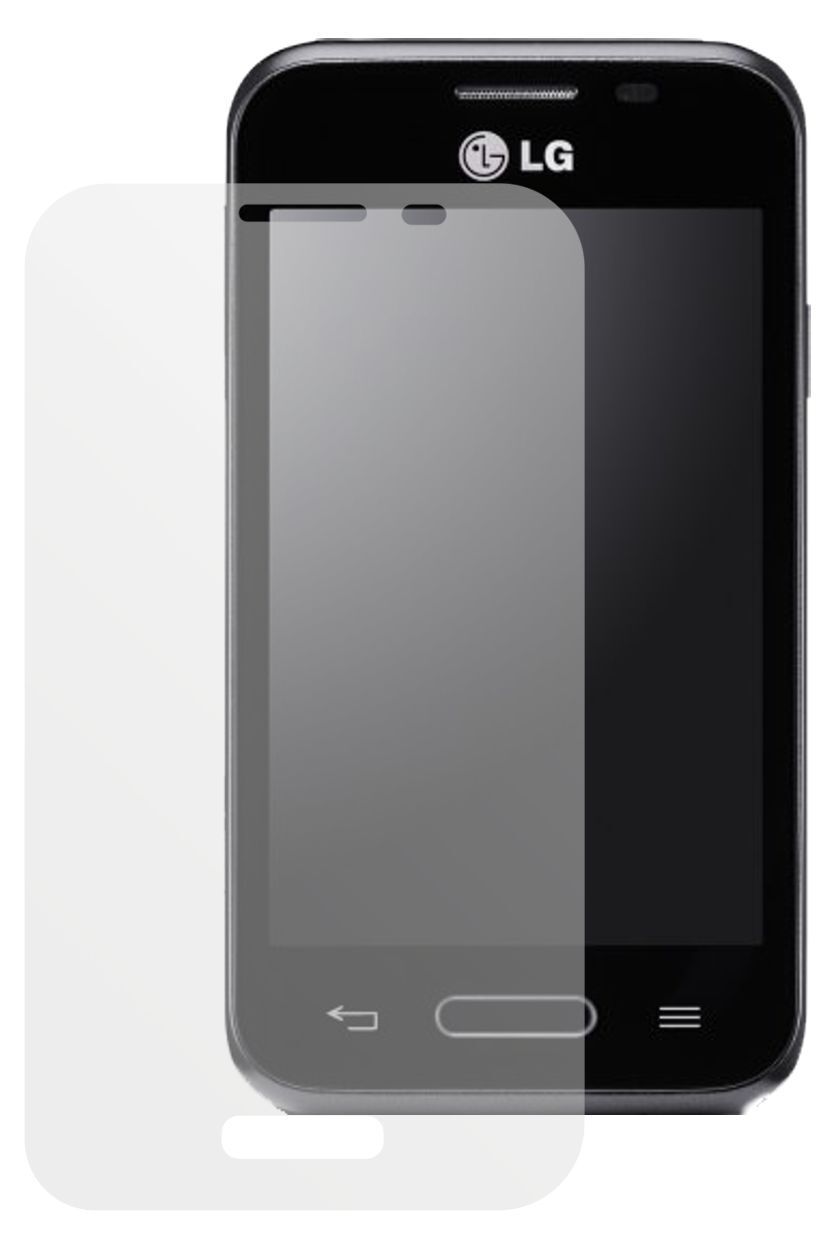 2x Schutzfolie matt für L40 LG Display-Schutzfolie