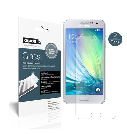 1x 9H Schutzfolie matt für Samsung Galaxy A3 (SM-A300F) Panzerfolie