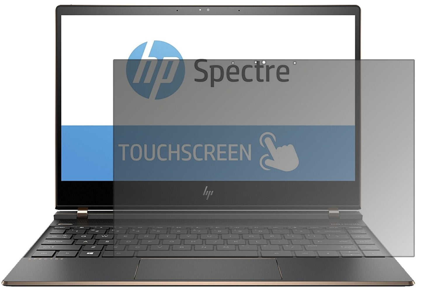 Blickschutzfolie für HP Spectre 13-af033ng matt Schutzfolie Privacy