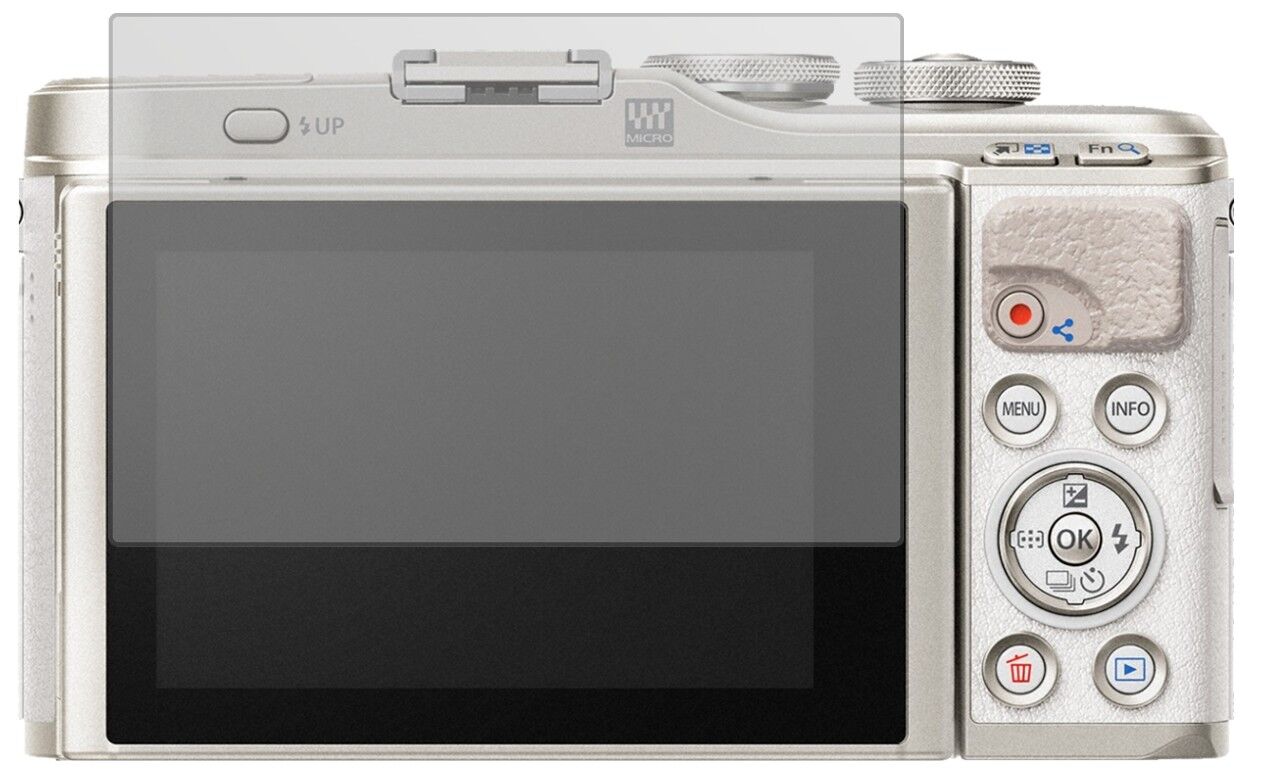 5x Schutzfolie matt für Olympus Pen E-PL9 Display-Schutzfolie