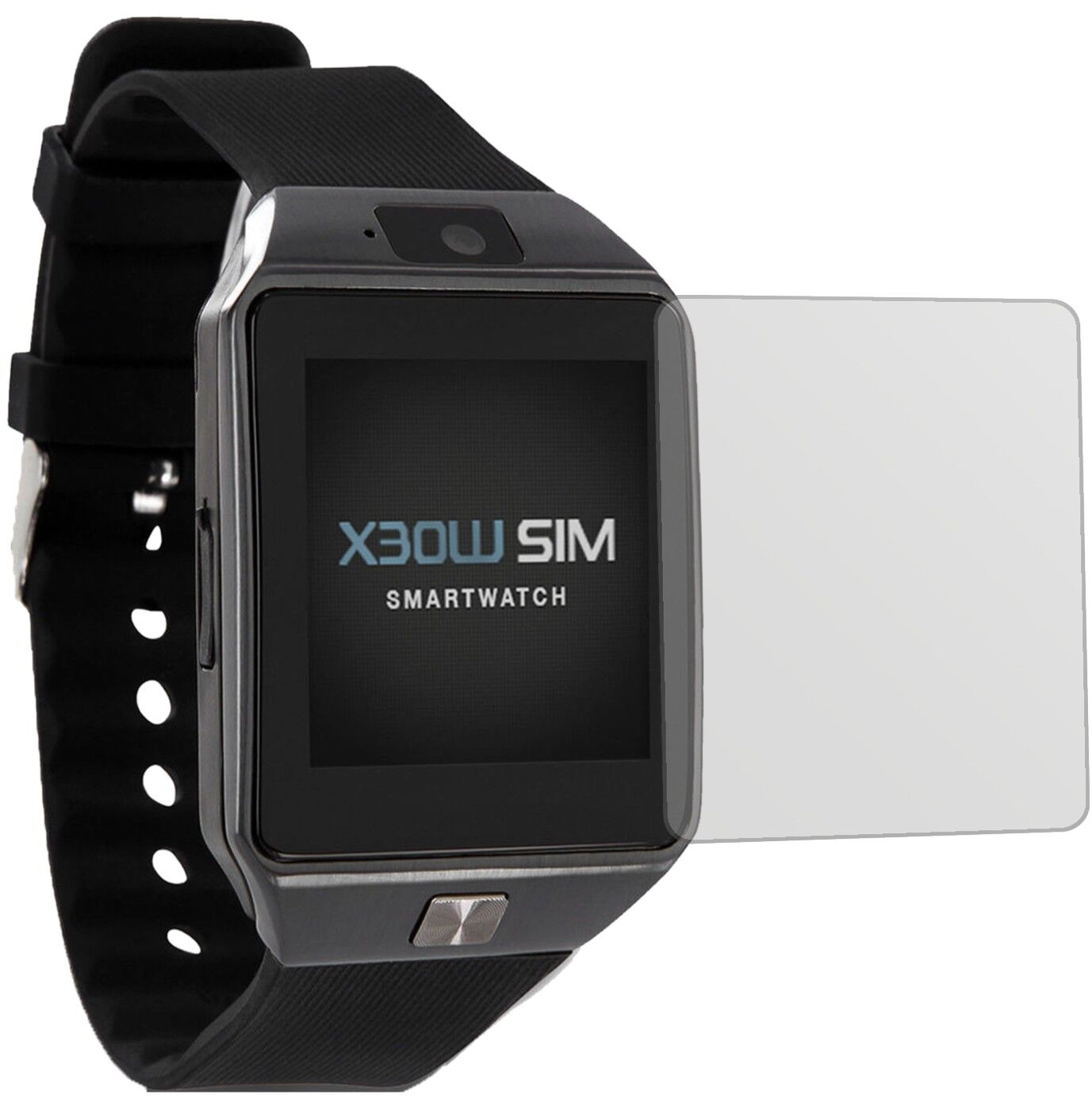 5x Schutzfolie matt für X-Watch X30W Smartwatch Display-Schutzfolie