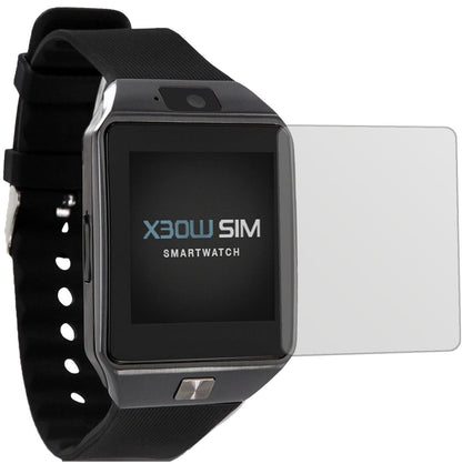 5x Schutzfolie matt für X-Watch X30W Smartwatch Display-Schutzfolie