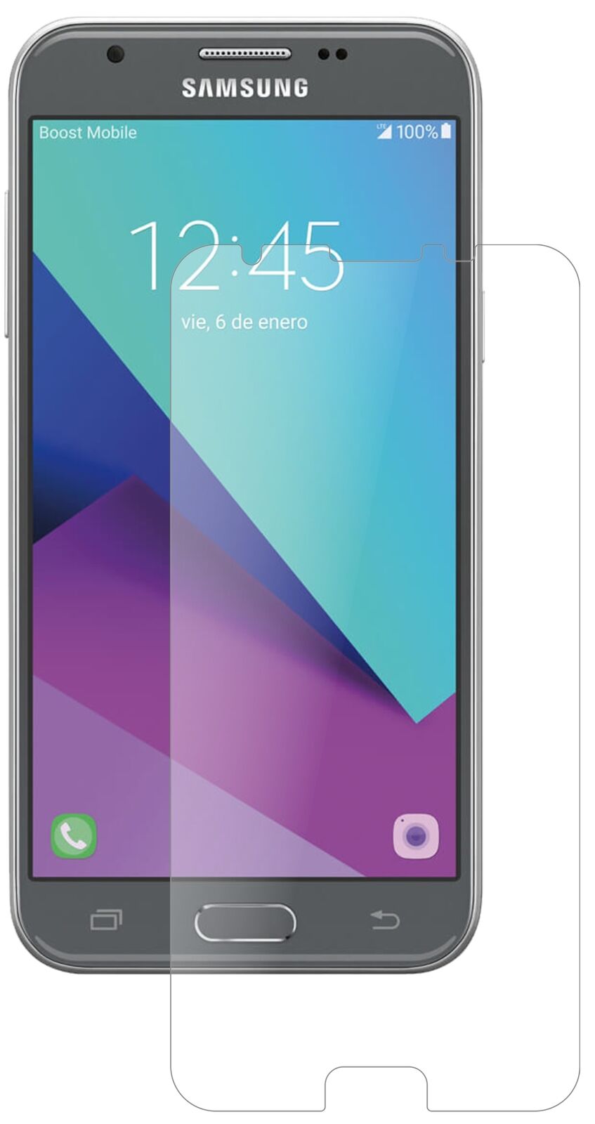 1x 9H Schutzfolie matt für Samsung Galaxy J3 2017 Panzerfolie