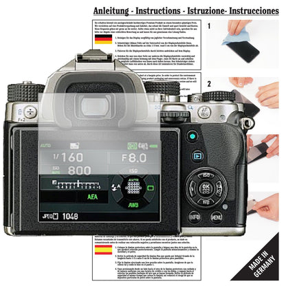 6x Schutzfolie klar für Pentax KP APS-C-Spiegelreflexkamera Display-Schutzfolie