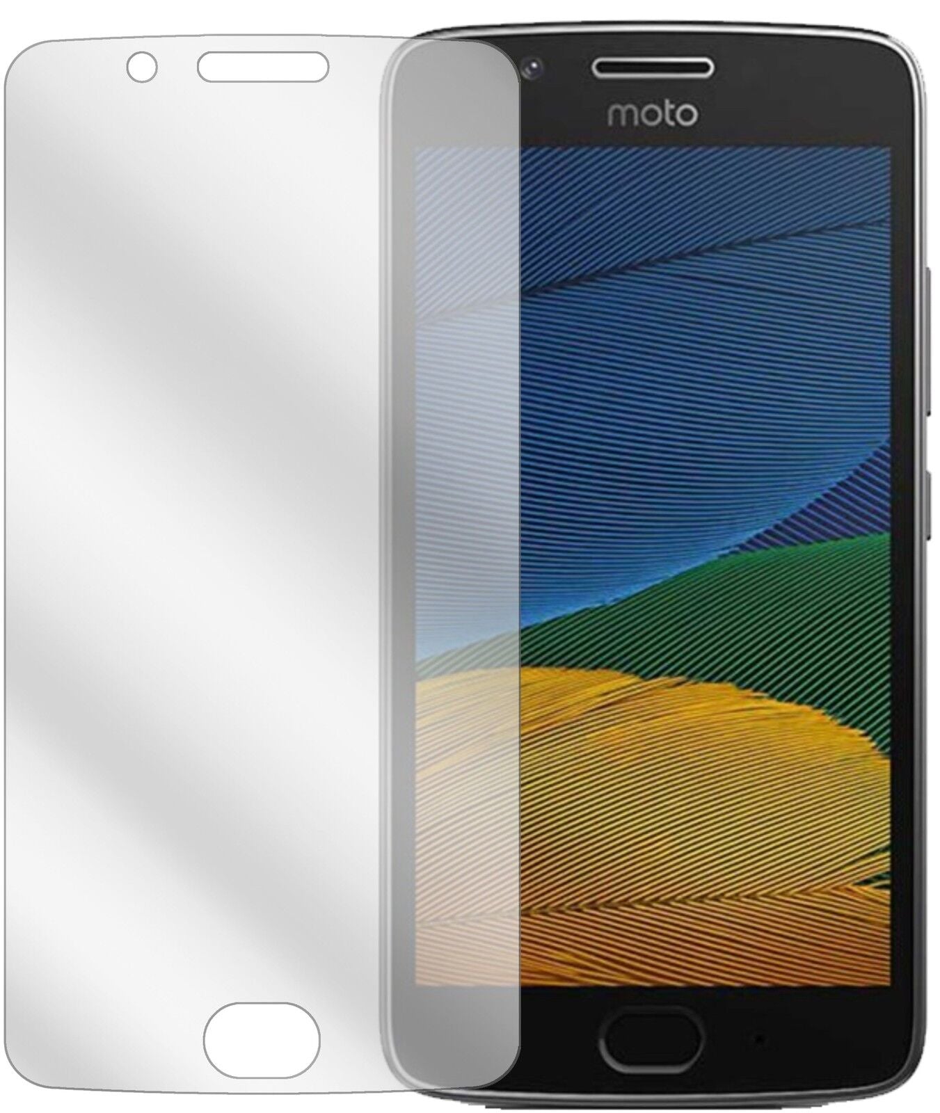 6x Schutzfolie klar für Motorola Moto G5 Plus Display-Schutzfolie