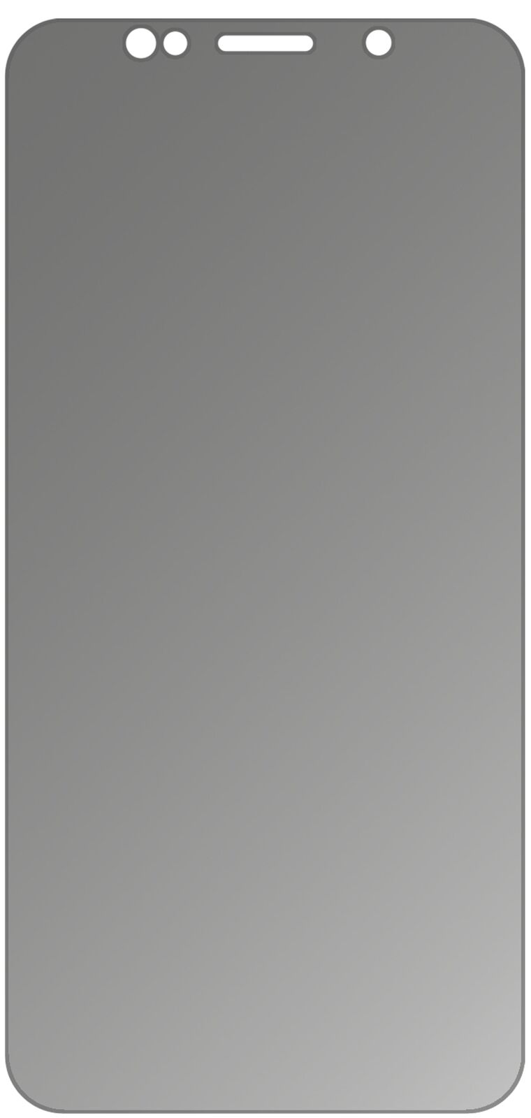 Blickschutzfolie für Lenovo A5 matt Schutzfolie Privacy