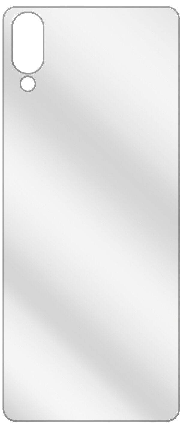 dipos Displayschutz für Vivo X23 Rückseite, transparente Oberfläche, geringe Dicke und perfekte Passform