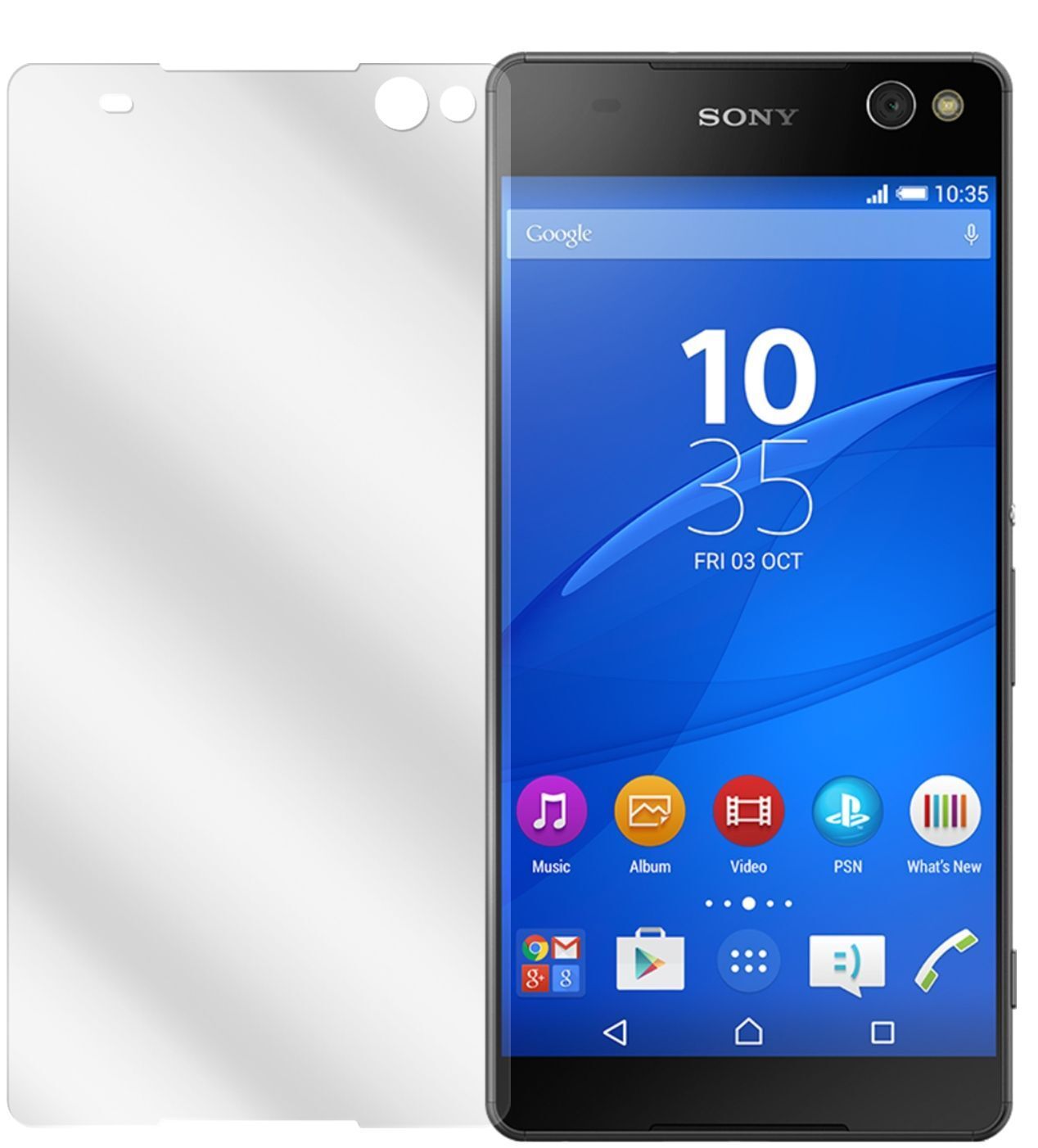 2x Screen Protector for Sony Xperia C5 Ultra protection guard crystal clear